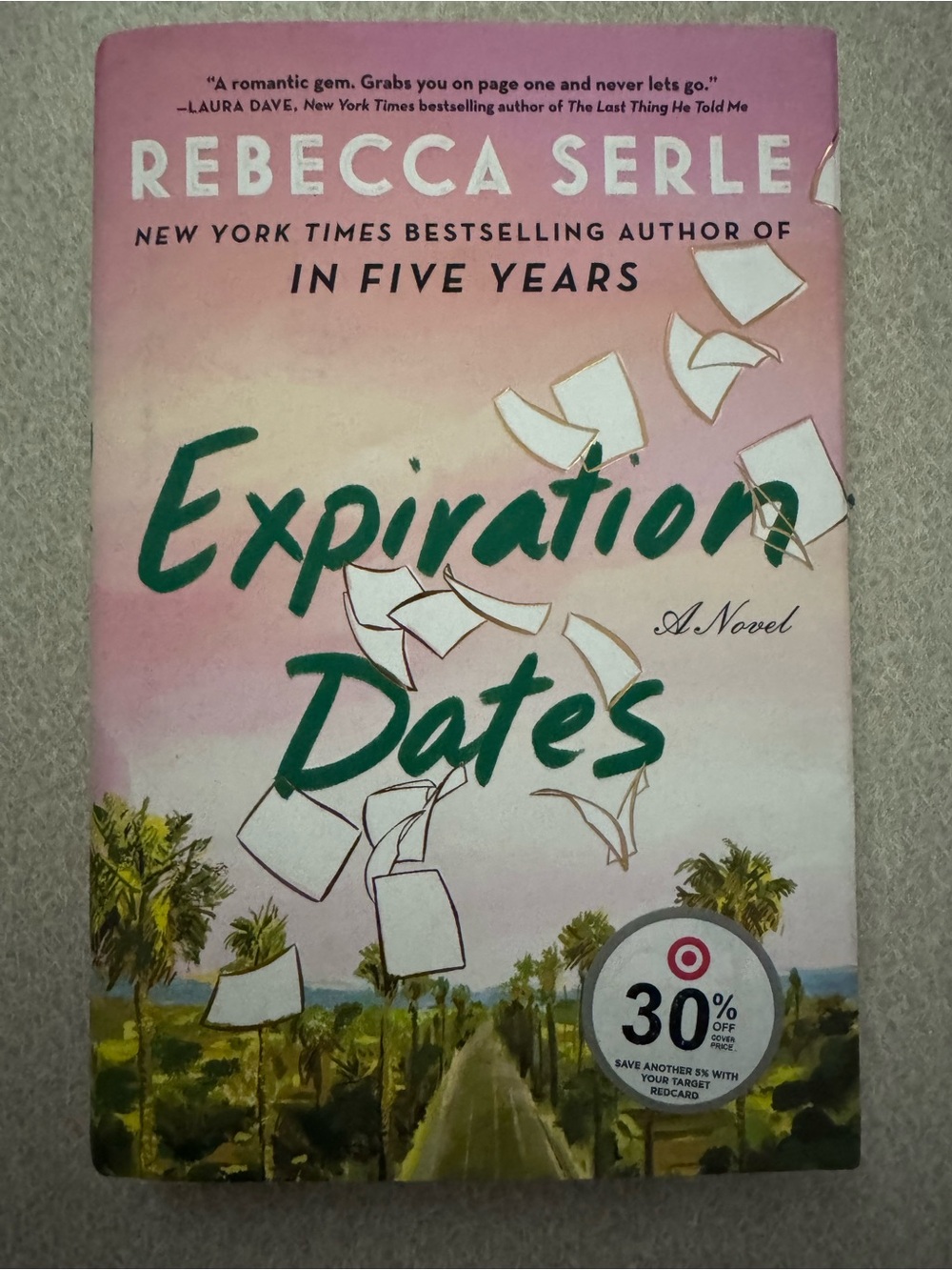 "Expiration Dates" Hardback Novel